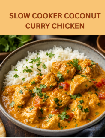 Slow Cooker Coconut Curry Chicken